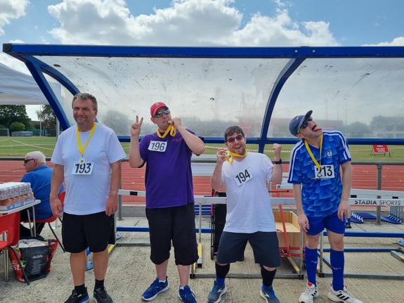#TeamCartrefi competing in the Bob Cook Games